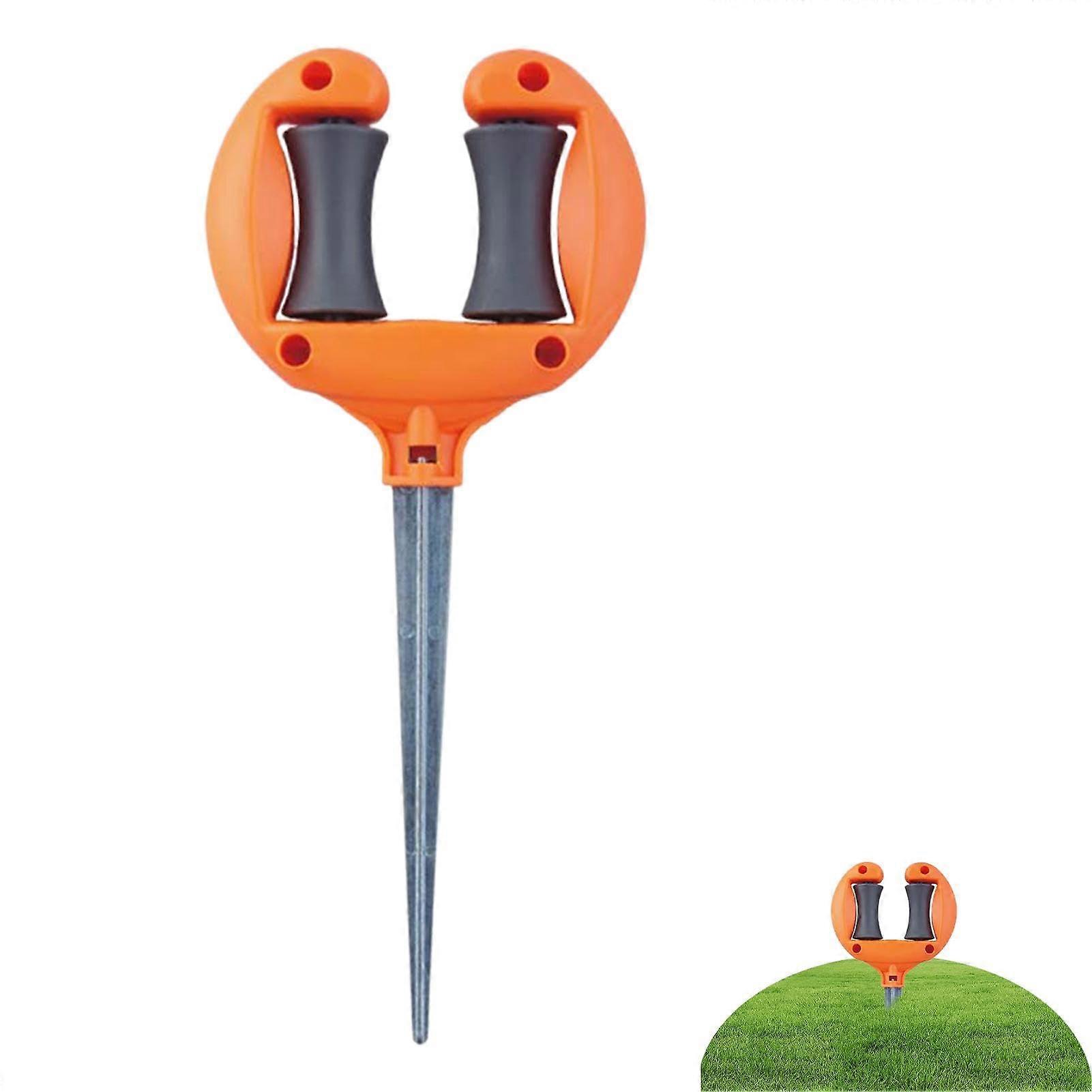 Garden Hose Guide, Metal Stake | Multi-Function Decorative Stake