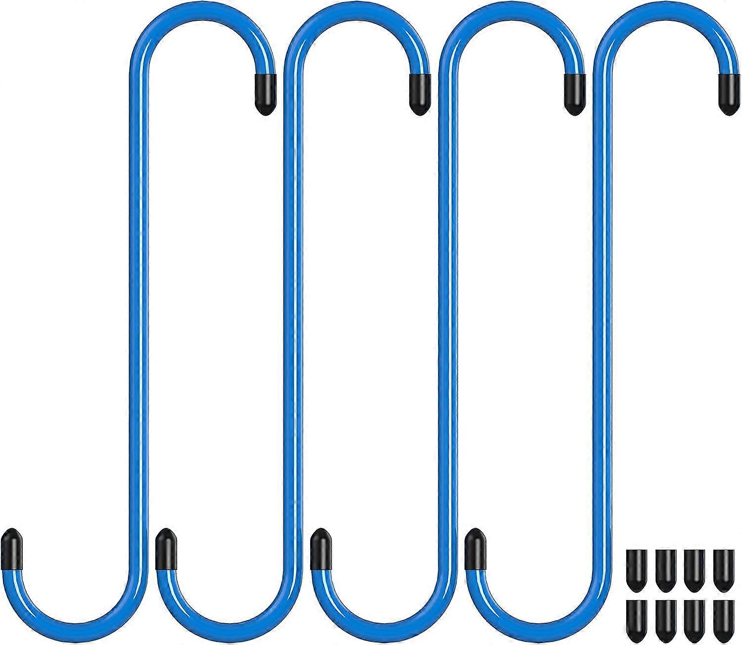 4 Pcs Brake Caliper Hangers Brake Caliper Hooks with Rubber Tips Automotive Tool for Braking, Bearing, Axle and Suspension Work