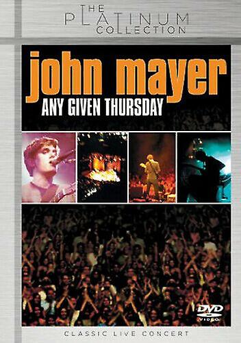 John Mayer Any Given Thursday DVD (2014) John Mayer cert E - Region 2