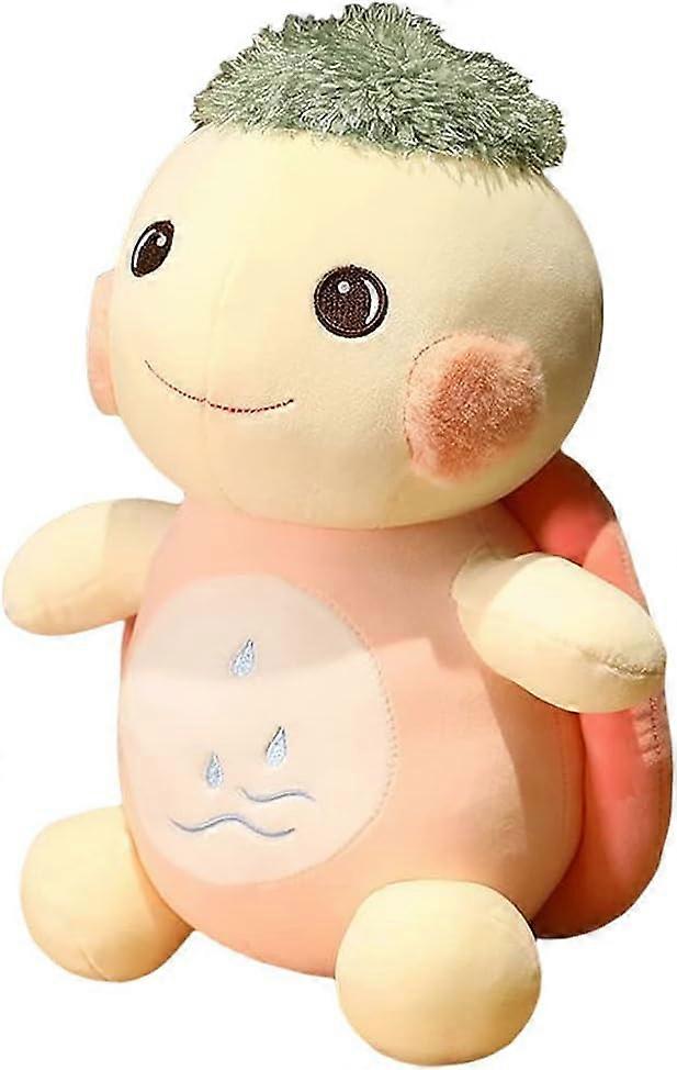 Plush Toy Stuffed Animal Turtle Plush Throw Pillow, Green Turtle 11 Inch Cute Plushies Turtle Soft (Pink)
