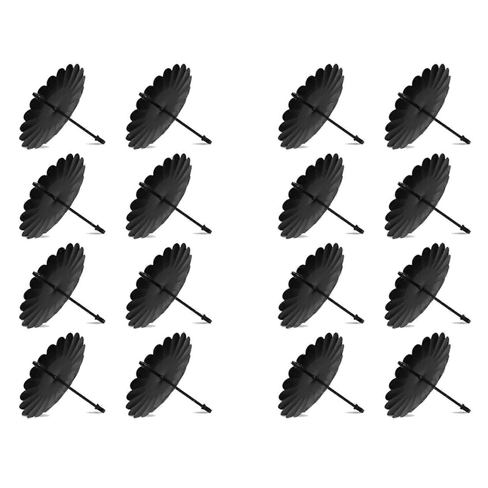 8 عبوة حاملات شموع إكليل 7.5 سم ، حامل شموع معدني Advent