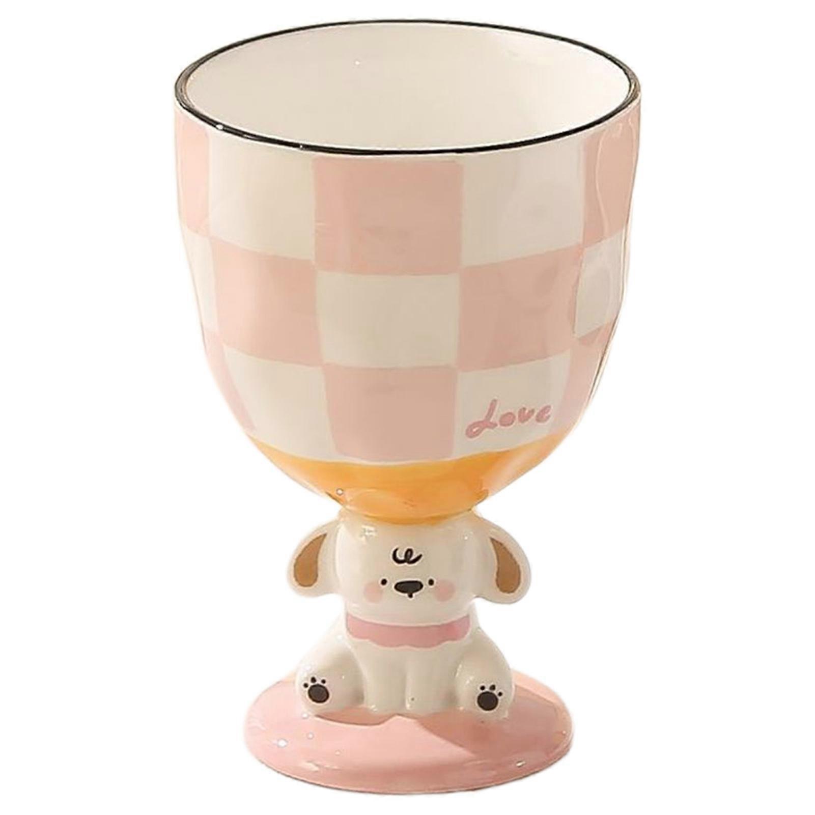 Small Cute Footed Dessert Cups Large Capacity for Snack Condiment