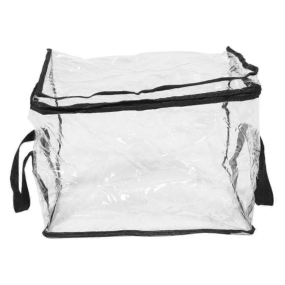 Large Capacity Transparent Book Storage Box for Classroom Clear Book Organizer Storage Container Cabinet Storage Box Book Display Box