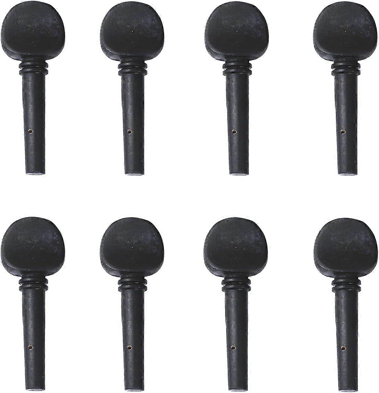 8pcs Violin Tuning Peg: Wooden Replacement Parts Musical Instruments Accessories For 4/4 Violin To Enhance Performance Stability