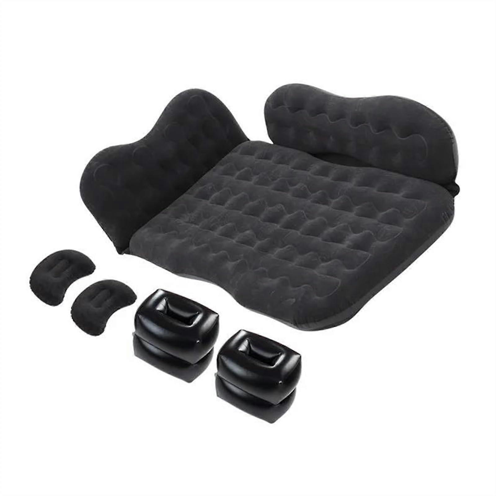 Auto Travel Bed, Thickened Split Inflatable Car Bed for Vehicles, Foldable Travel Bed, SUV Sedan