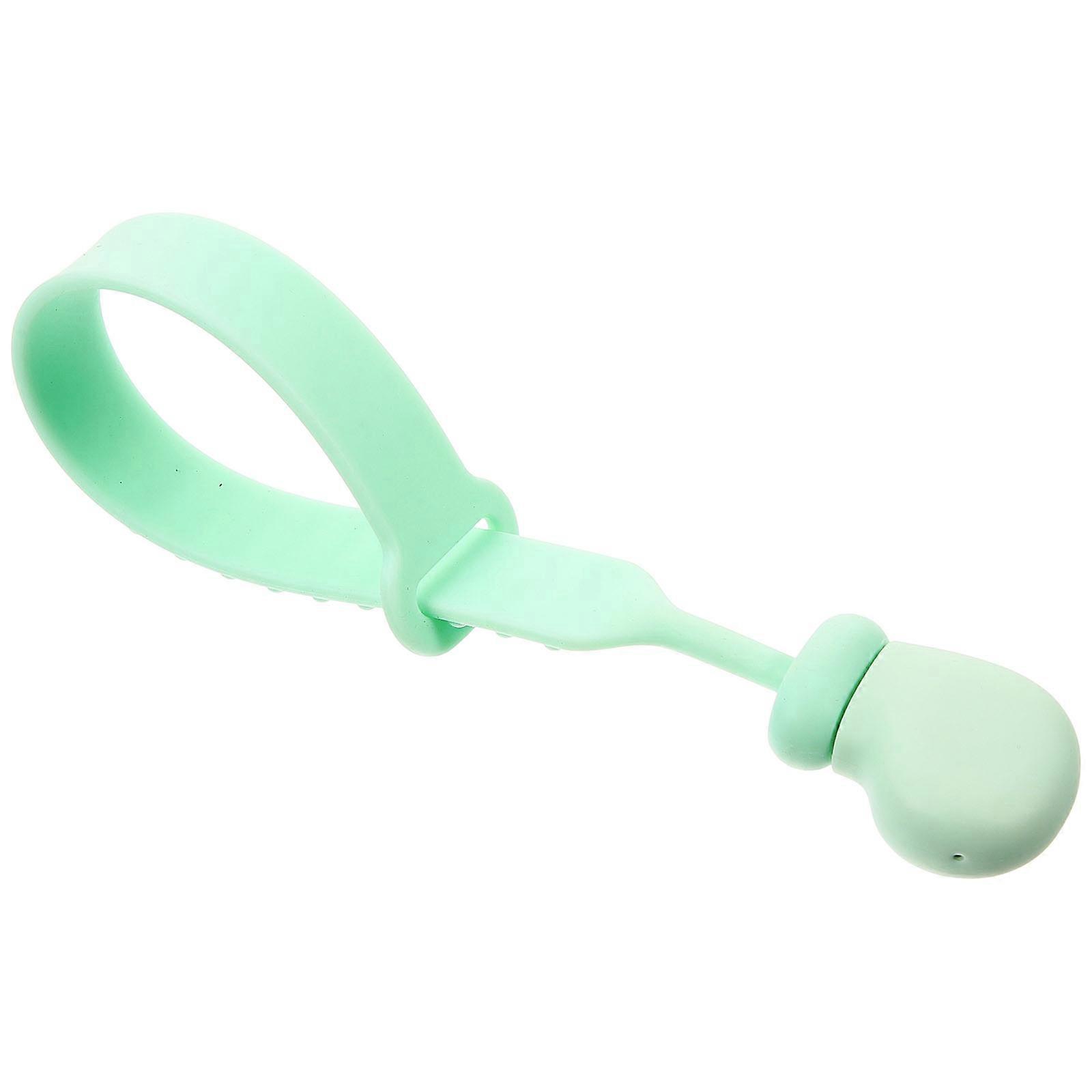 Toilet Seat Handles Christmas Sock Shape Light Green 24.00X3.00X0.10CM Easy to Install 1Pcs