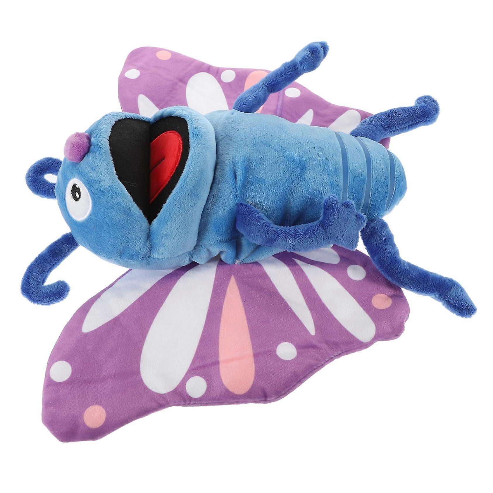 Plush Butterfly Hand Puppet Interactive for Storytelling Kawaii Design Promotes Creativity Motor Skills and ParentChild Communication