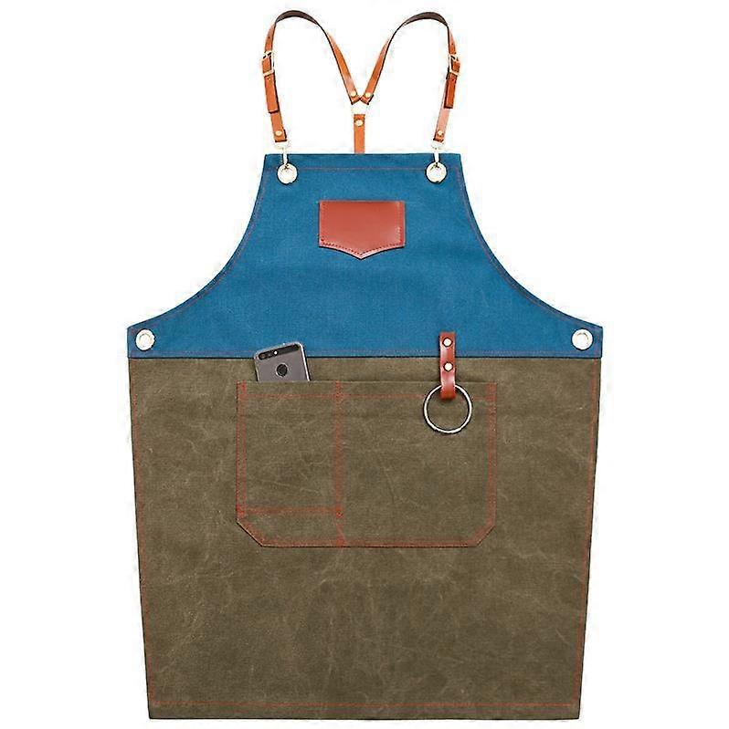 Men Women Overalls Denim Apron