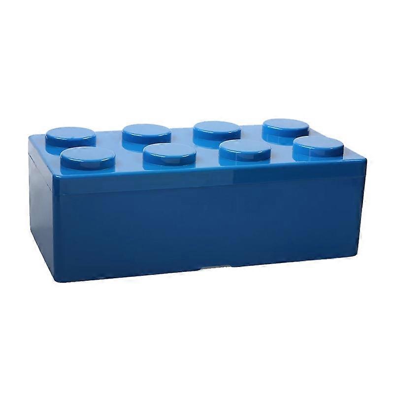 Household Stackable Building Block Organizer Student Desktop Plastic Storage Box