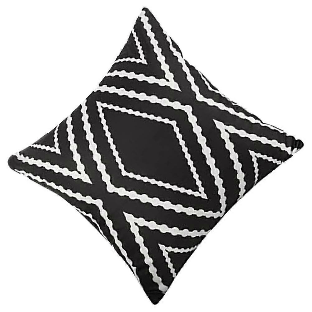 Couch Pillow Covers Modern Style Pillowcase Black Color 45*45cm Size For Car Protection 1Pack
