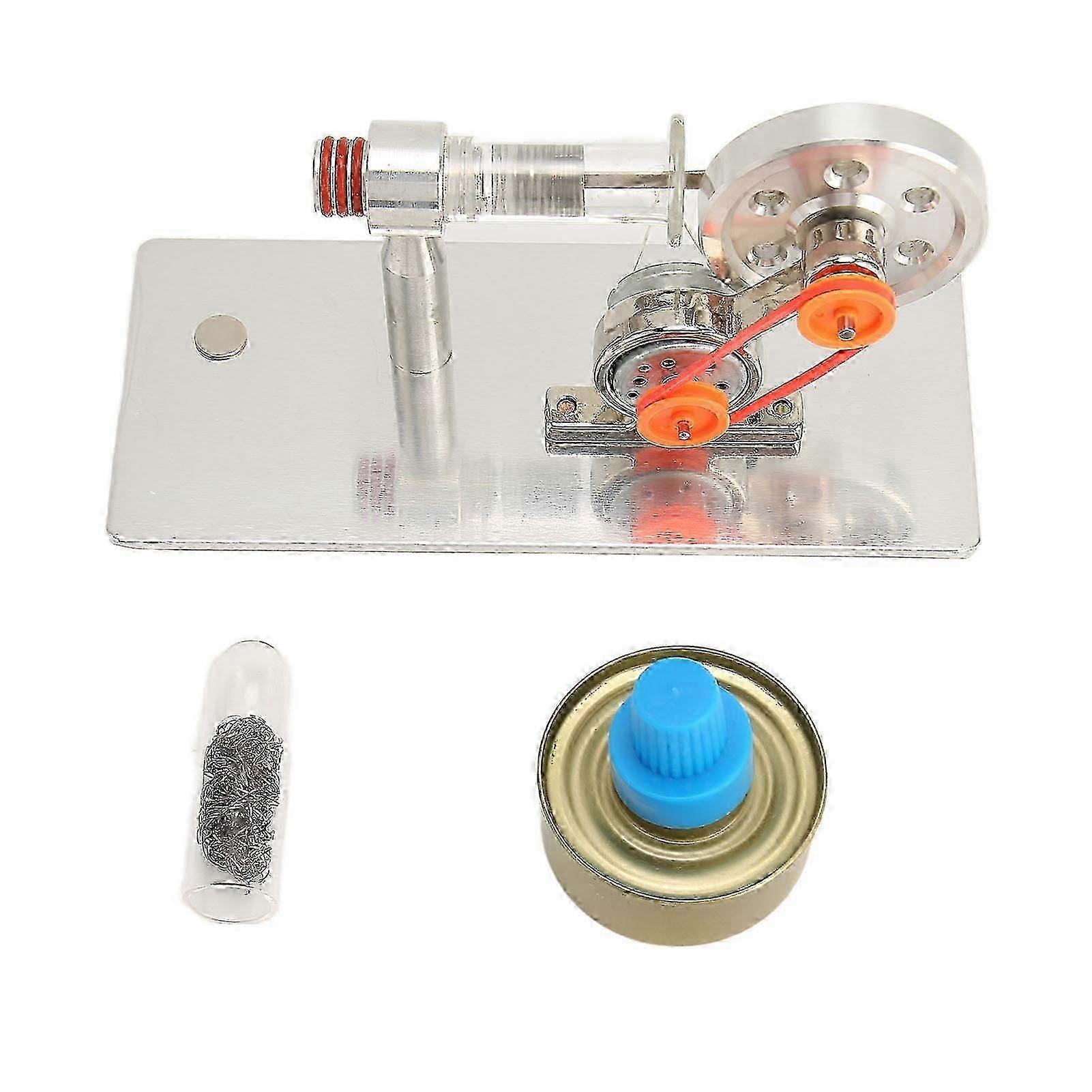 Miniature Stirling Engine Motor Model for Scientific Experiments and Demonstrations