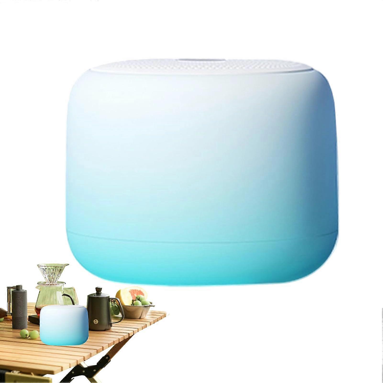 Portable Speaker, Subwoofer for Outdoor Activities Stable Transmission, Blue