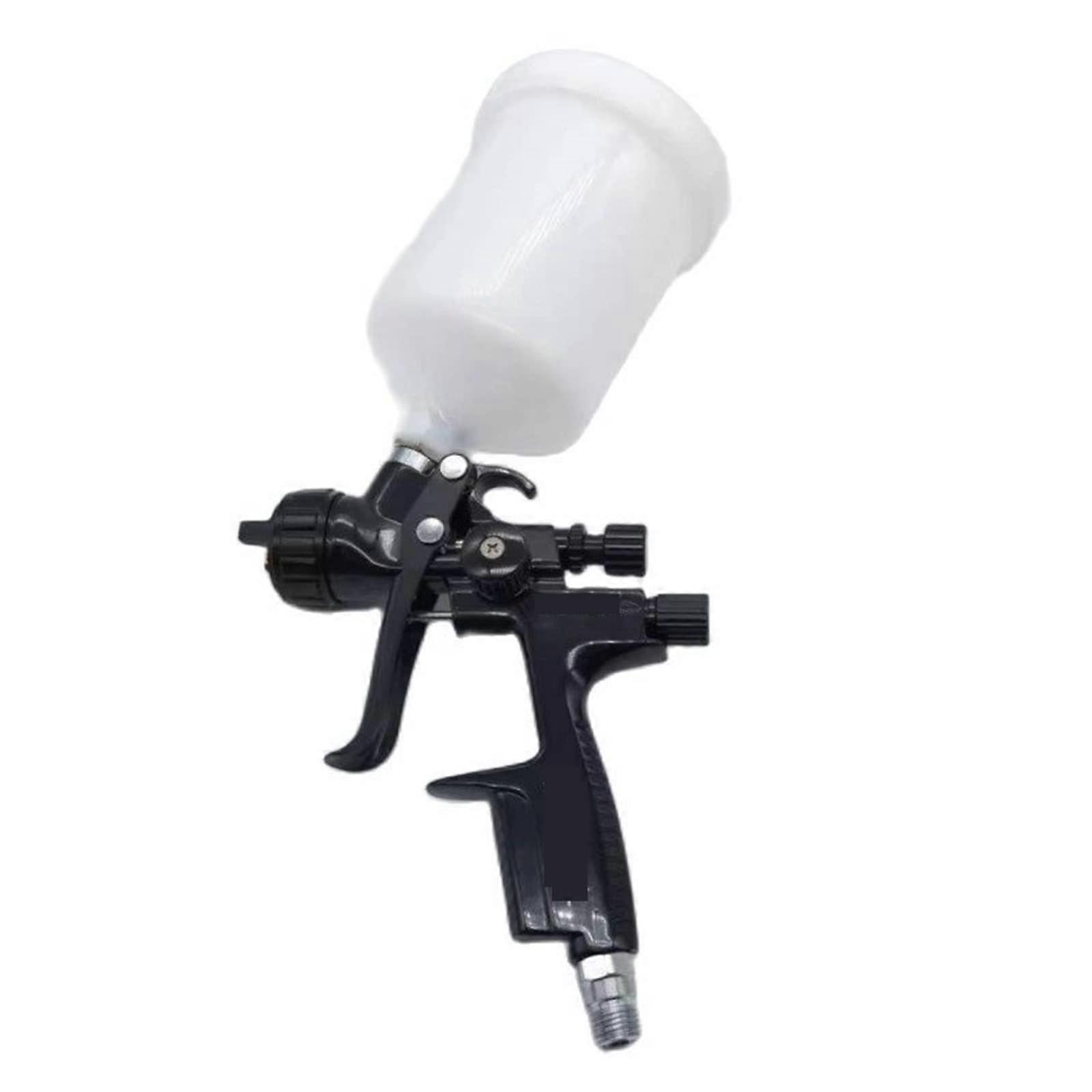 Spray Gun, Professional Gravity Feed Paint Sprayer 1.3mm Nozzle for Auto Painting and Home Use, High Efficiency 1500P Airbrush