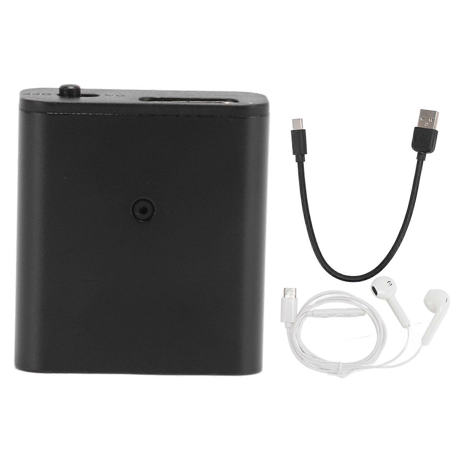 Mini Voice Activated Recorder 8GB with HD Noise Canceling, MP3 Player, Long Standby