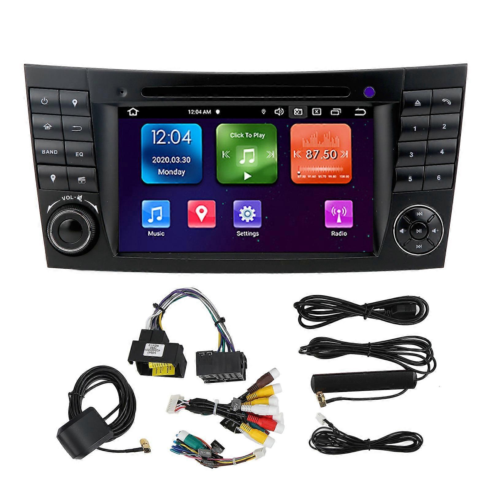 CarPlay multimedia player for CLS G E Class with 7in GPS navigation
