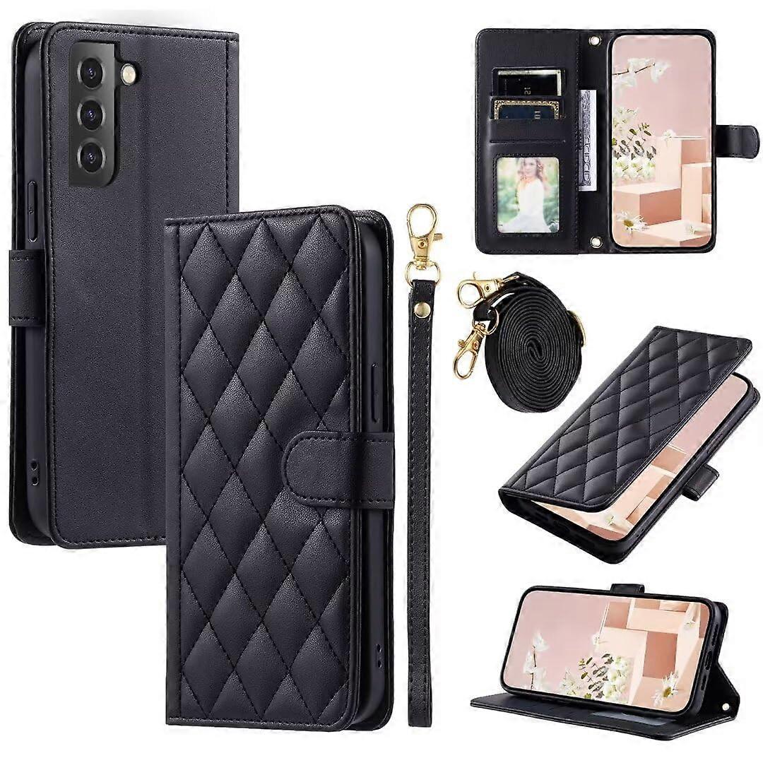 Foldable Leather Case for Samsung Galaxy Note20, Black