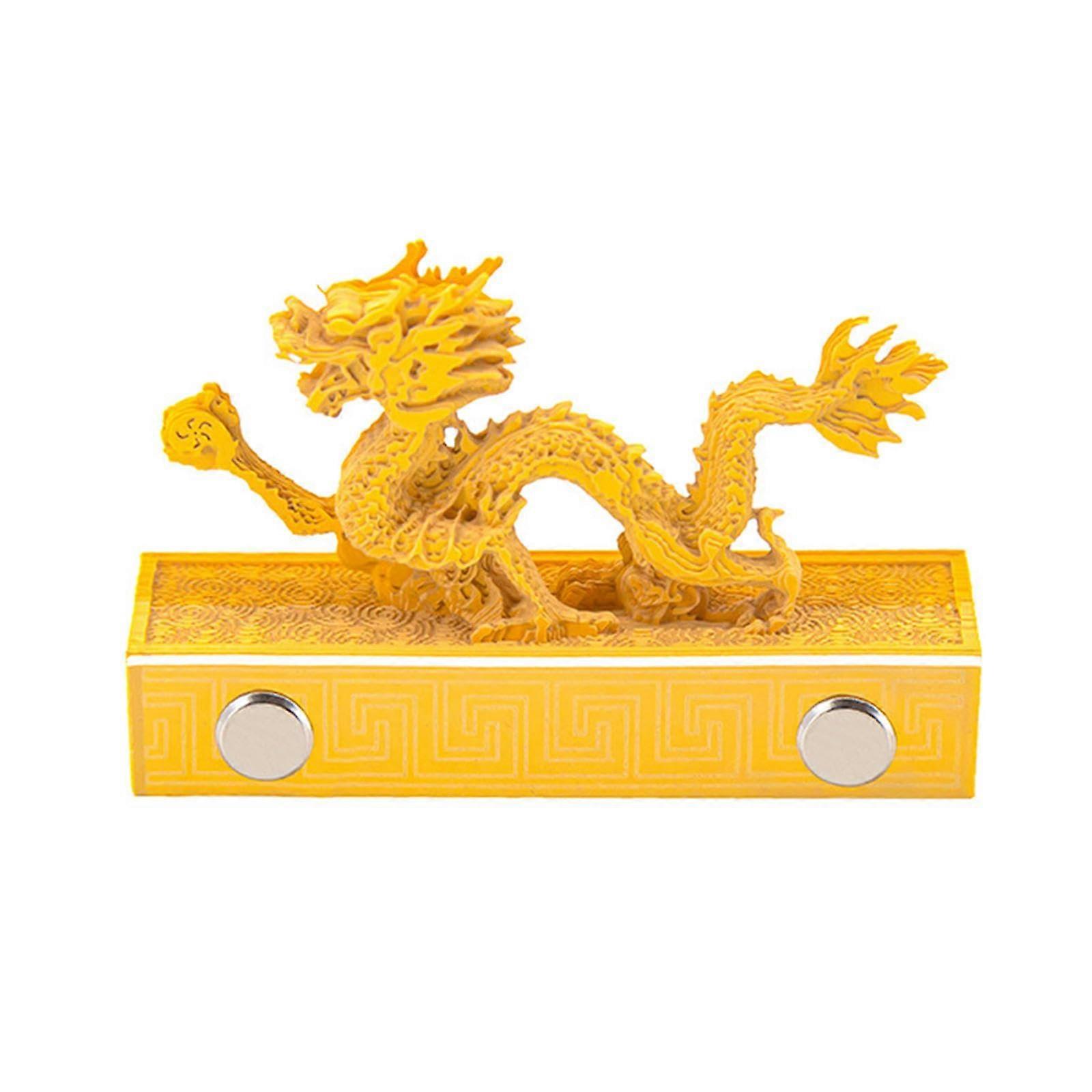 3D Calendar 3D Art Calendar 3D Memo Pad Calendar Golden Dragon Art Blocks Calendar