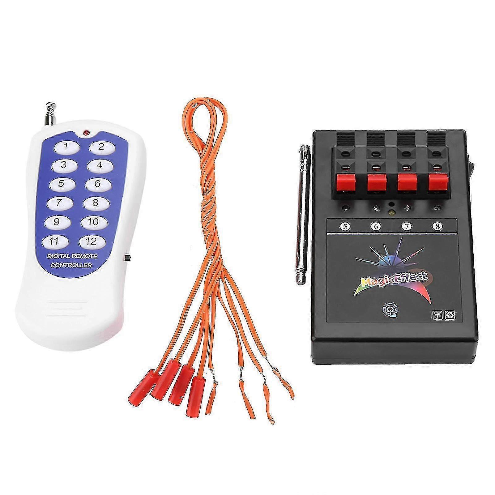 Accenditori wireless per sistema di sparo professionale di fuochi d'artificio a 12 canali