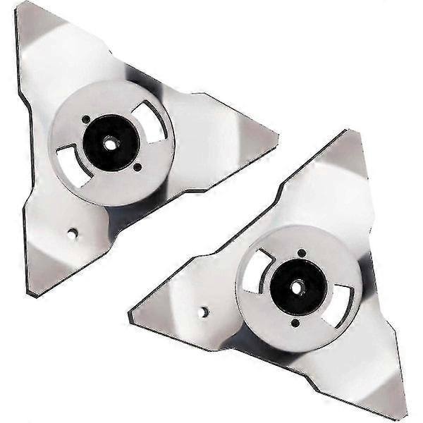 2er-Pack Ersatzmesser für Robomow Mähroboter.