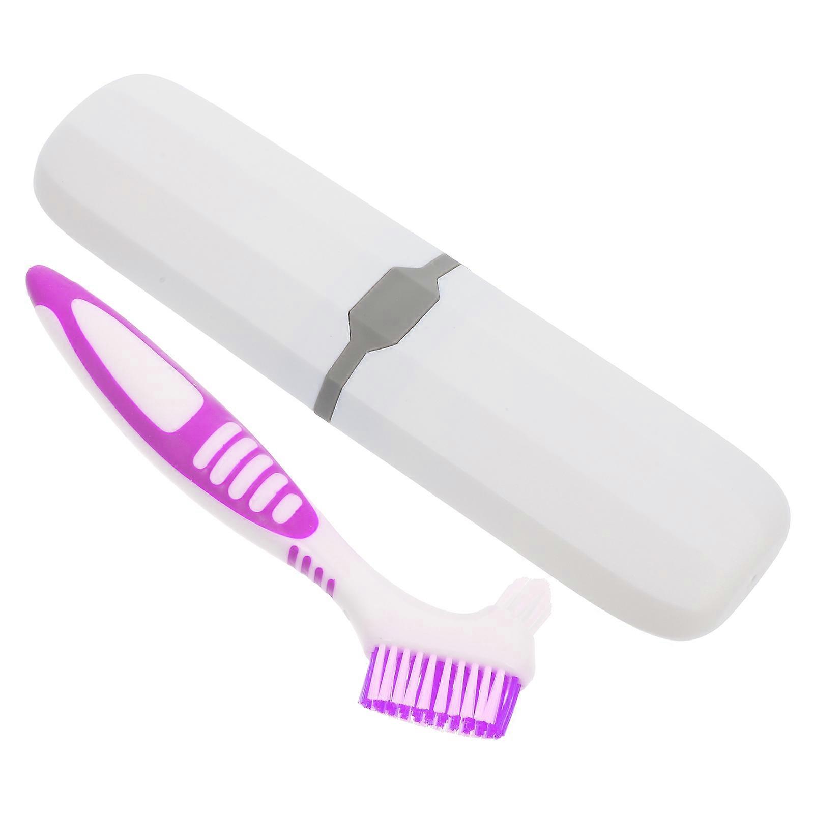 Compact Travel Toothbrush Case with Double Sided Toothbrush – Oral Care for Home & On the Go Use to Maintain Hygiene and Fresh Breath