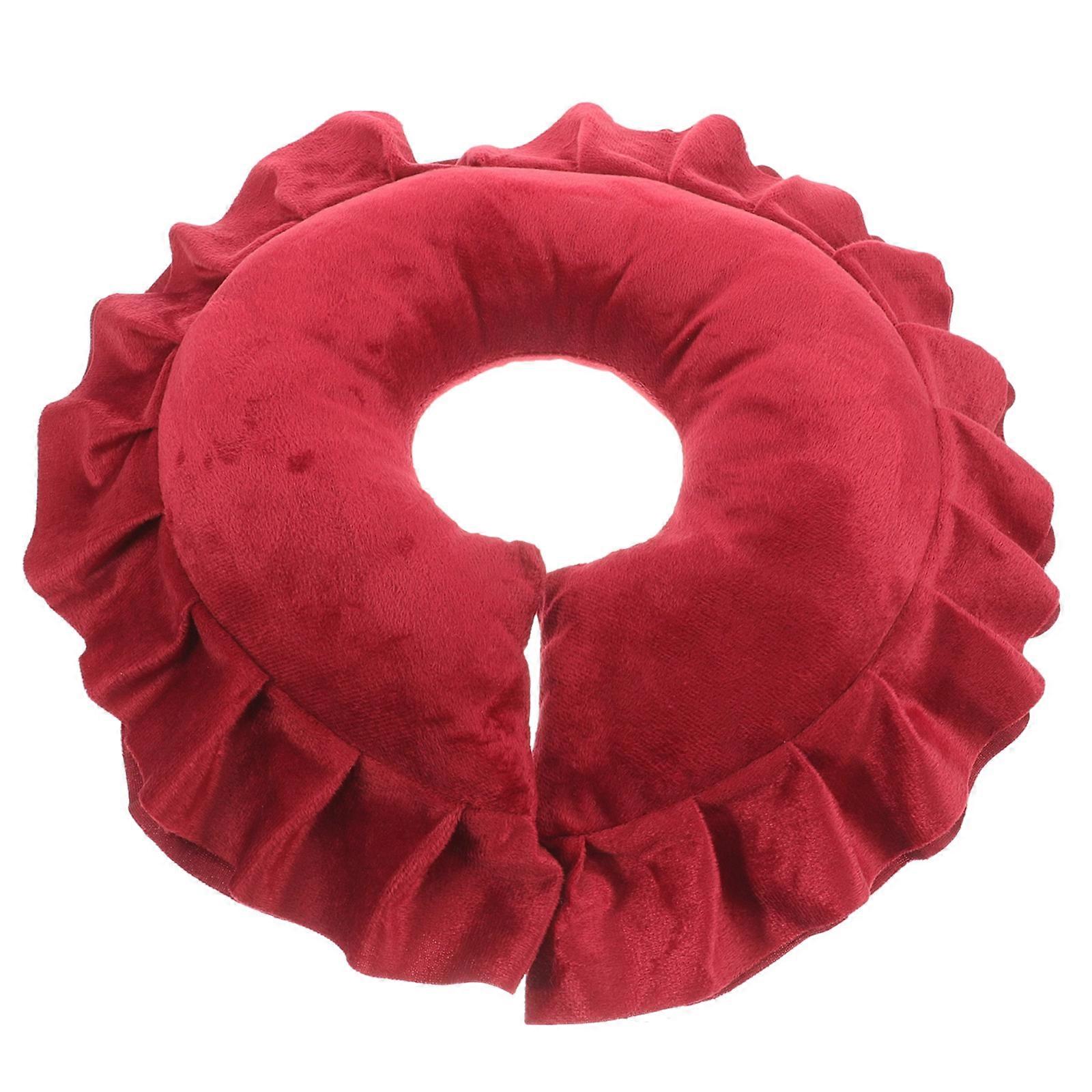 Face Massage Pillow Reusable Headrest Cushion for Spa Salon Tables Comfortable Support Relaxation Aesthetic Design