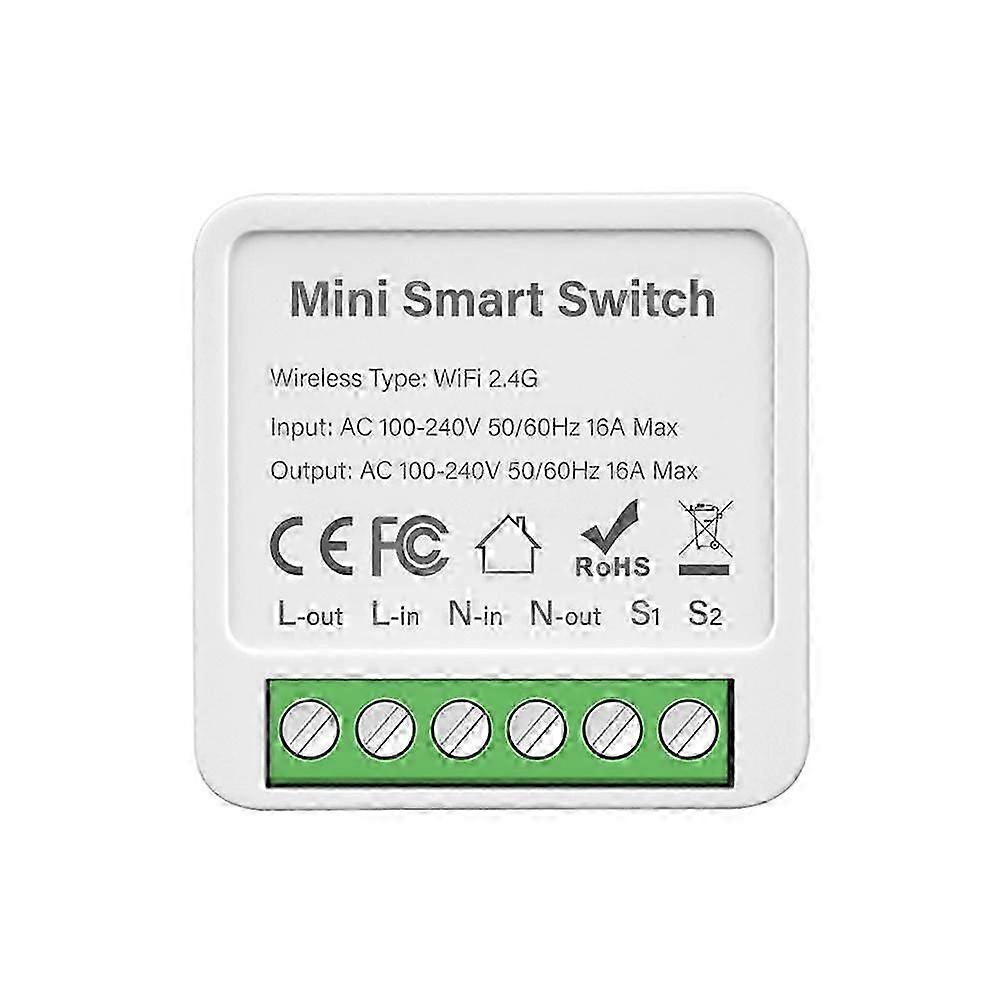 Smart WiFi Switch With Power Monitor Switch Timer 2-way Control Smart Switch Module Voice Control