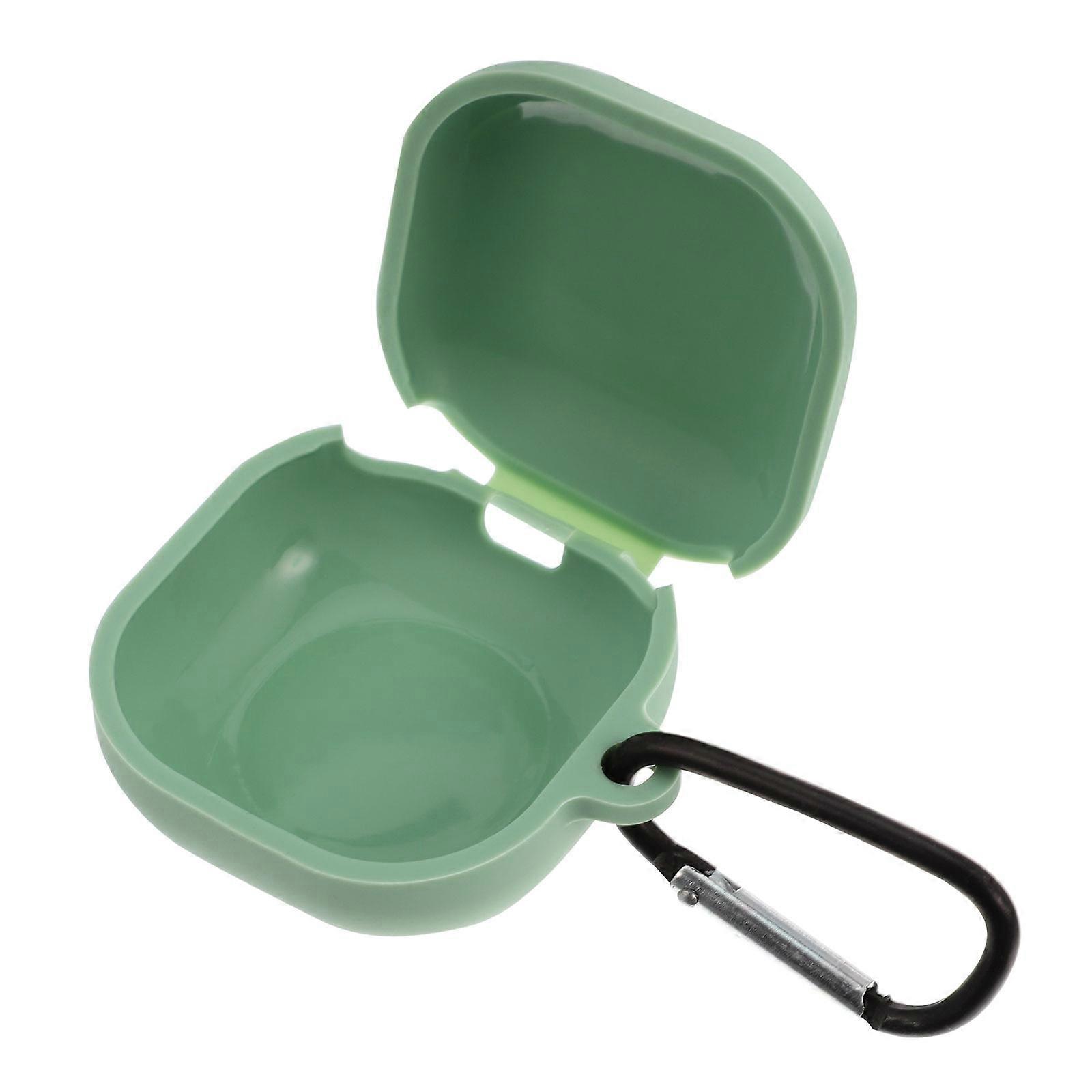 Silicone Earphone Case for Protective Use Green Color Compatible with Buds Pc