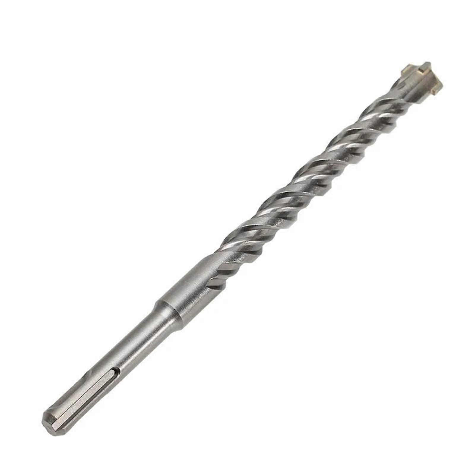 SDS Plus Hammer Drill Bit, 160mm, Rotary Hammer Compatible, Tungsten Carbide, Cross Type, 5/6/8/10/12/14/16mm, 1 Piece
