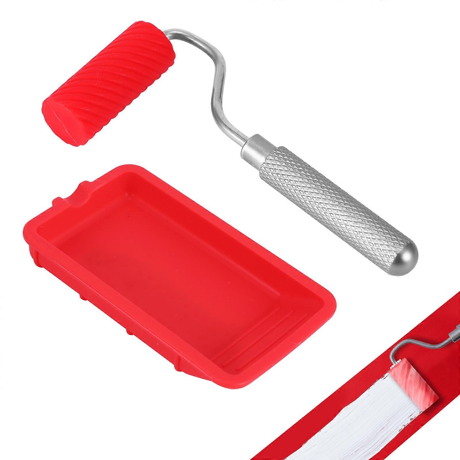 Reusable Paint Glue Container Box Roller Brush