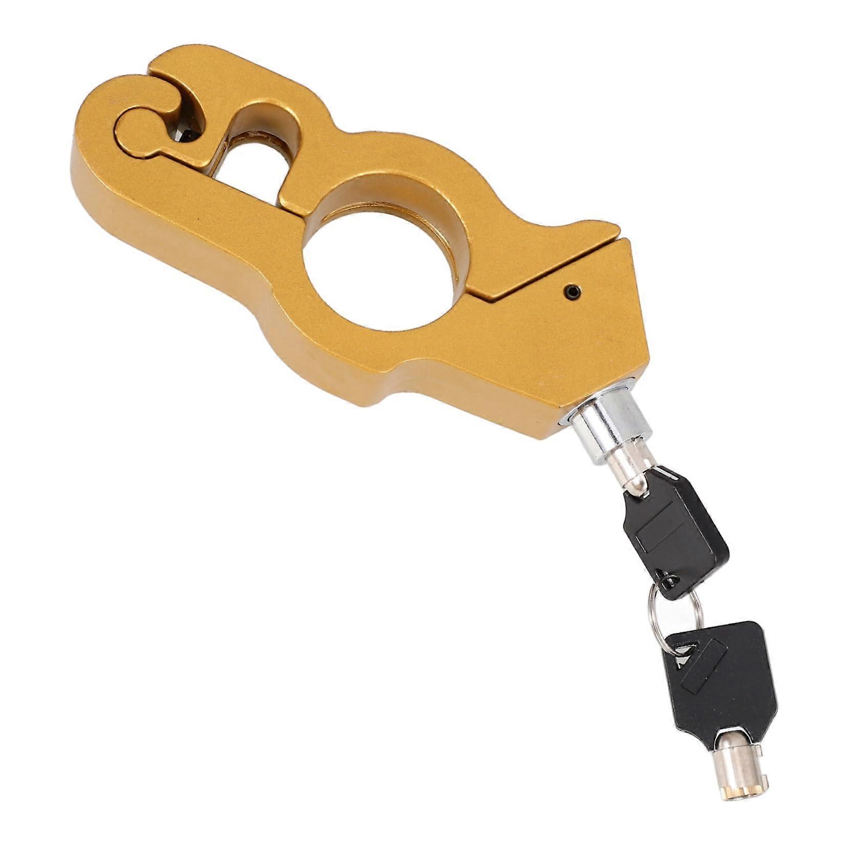 Motorcycle Handlebar Lock Robust AntiTheft Protection System for Motorcycles, Easy to Install and Durable for Safe Rides and Motorcycle Enthusiasts.