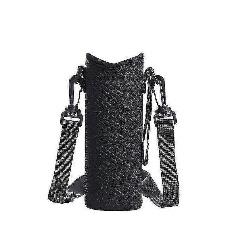 Przenośna torba na butelkę z wodą i uchwyt na kubek z paskiem - izolowany rękaw do ochrony kubków i kubków w podróży