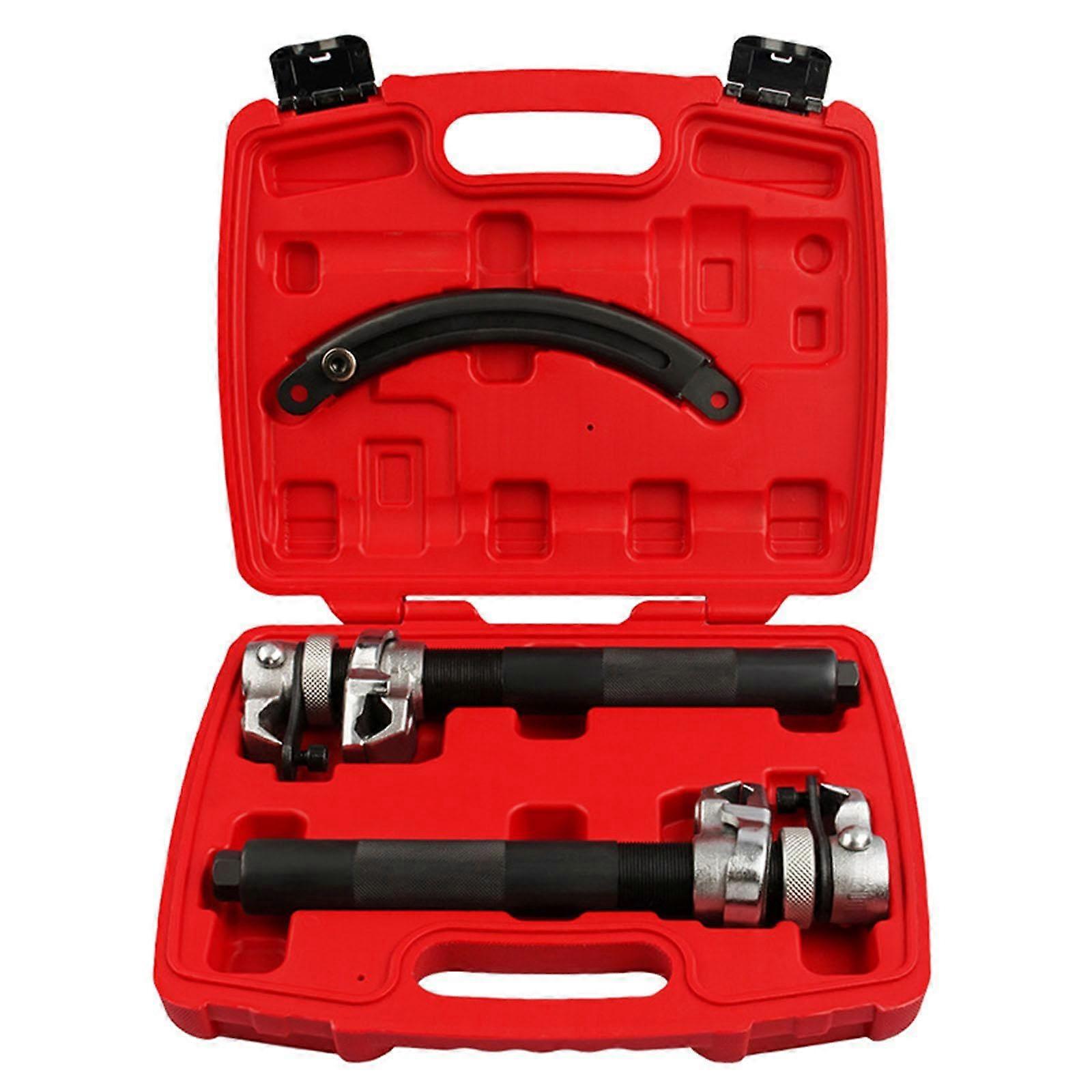 Spring Strut Coil Spring Compression Tool Set for Automotive Suspension Repair, Heavy-Duty, Adjustable Size, Compatible with Various Models
