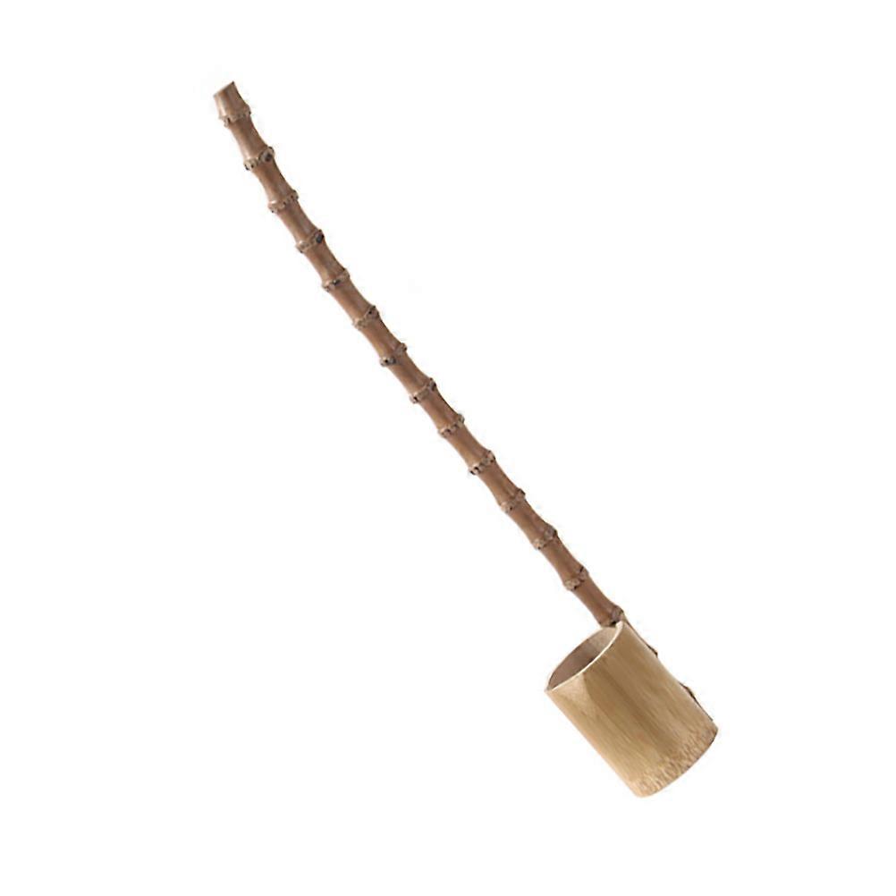 1pc Handmade Wine Ladle Bamboo Long Handle Kitchen Gadget