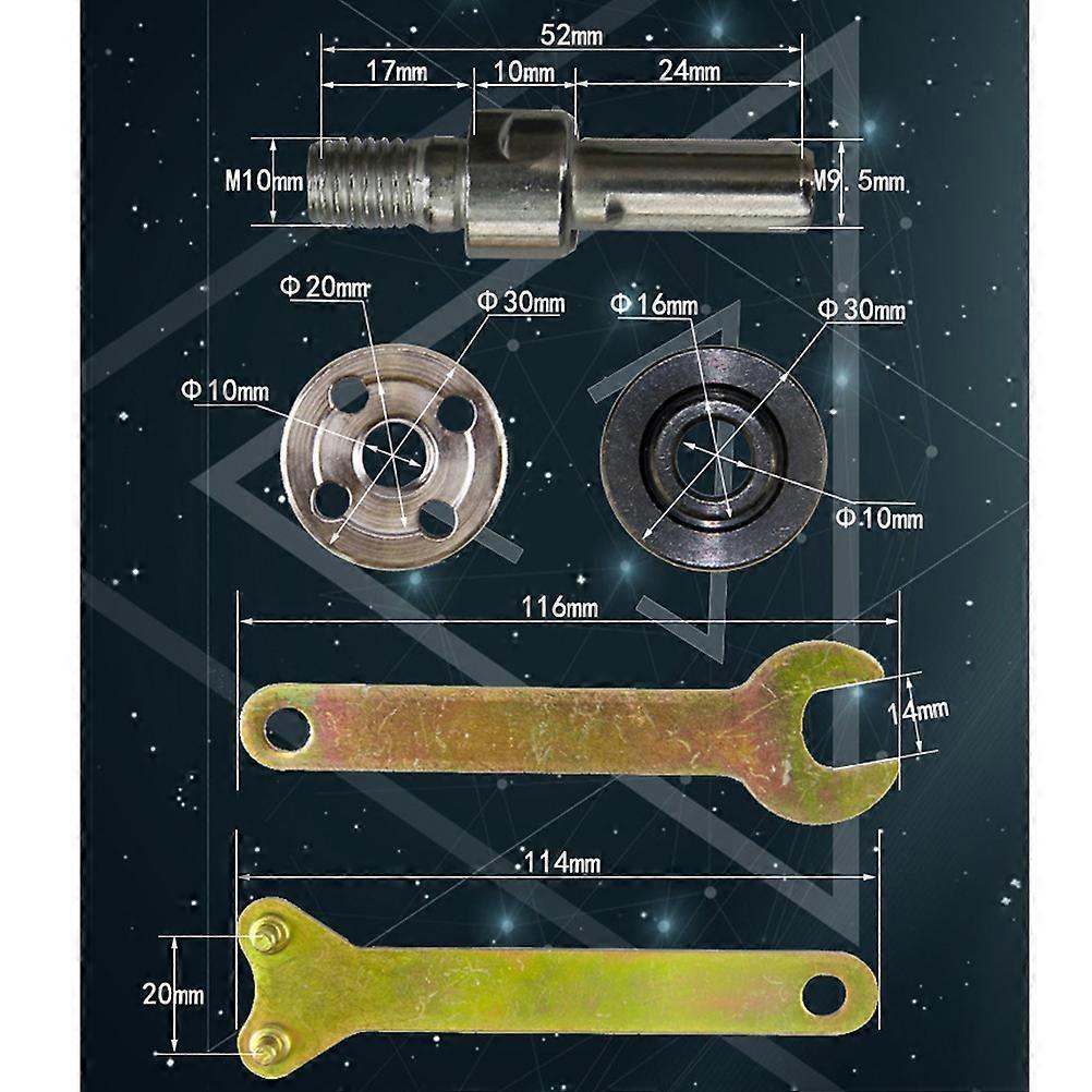 Electric Drill Accessories Manual Electric Drill Converter for 5Pcs Set