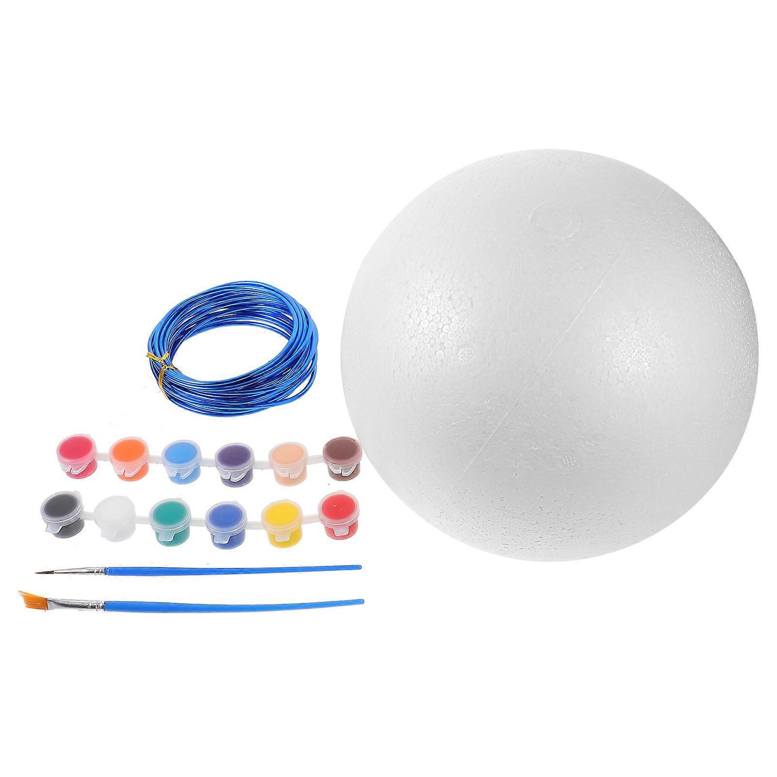 Foam Globe Craft Kit DIY Earth Model Building Activity for School Projects and Creative Arts
