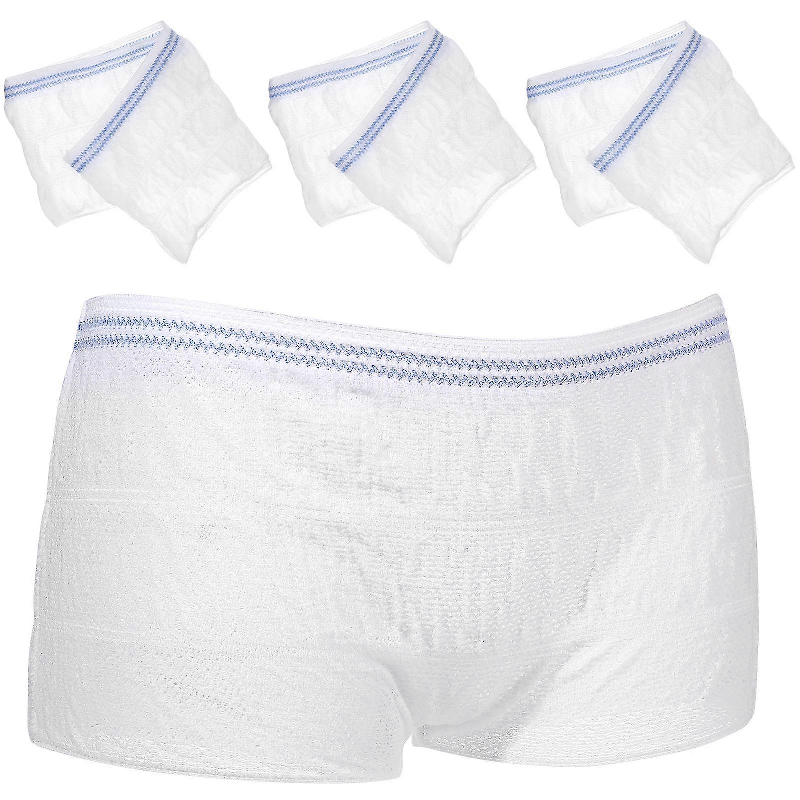 Breathable Mesh Pants 6Pcs Adult Diaper Fixed Briefs Perfect For Daily Use Suitable For Women And Men