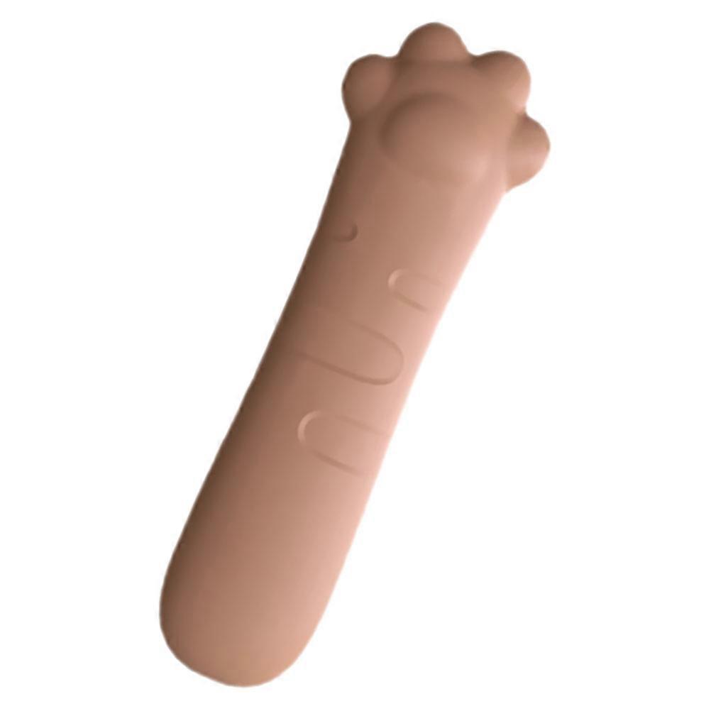 Silicone Door Handle Cover for Protective Use Brown Soft Anti-collision 5 Pieces