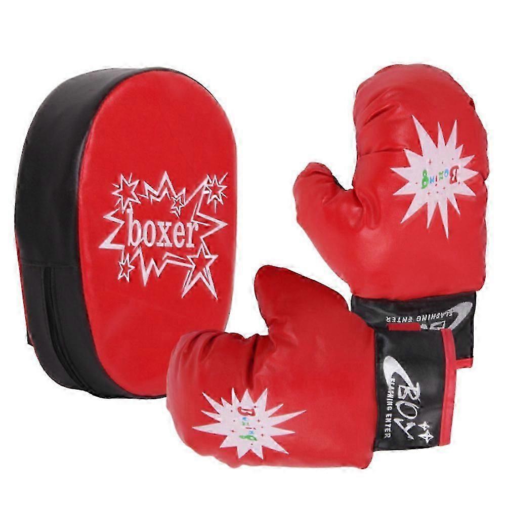 Children's Boxing Kit: Punching Bag, Sandbag, and Exercise Gloves