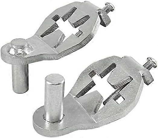 T-Post Gate Hinge Pins - Heavy Duty Gate Hanger, Hang a gate from a Metal T Post, Steel Ga