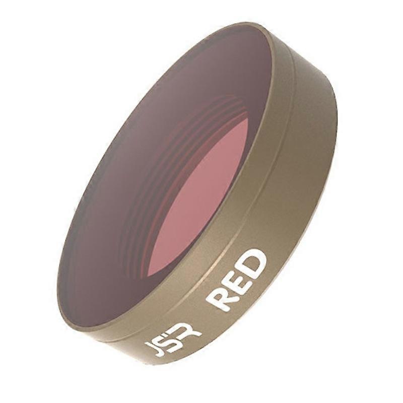 JSR For DJI Osmo Action Filter, Style: LG-Red LG-Red