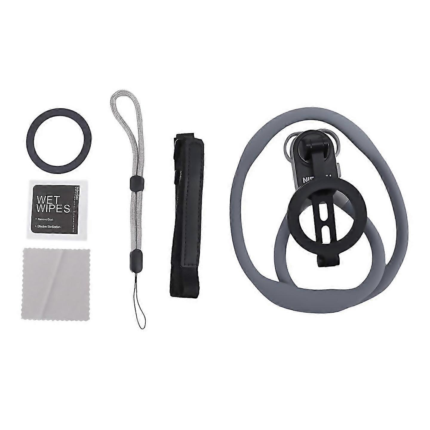 For neck holder silicone magnetic quick release Gray