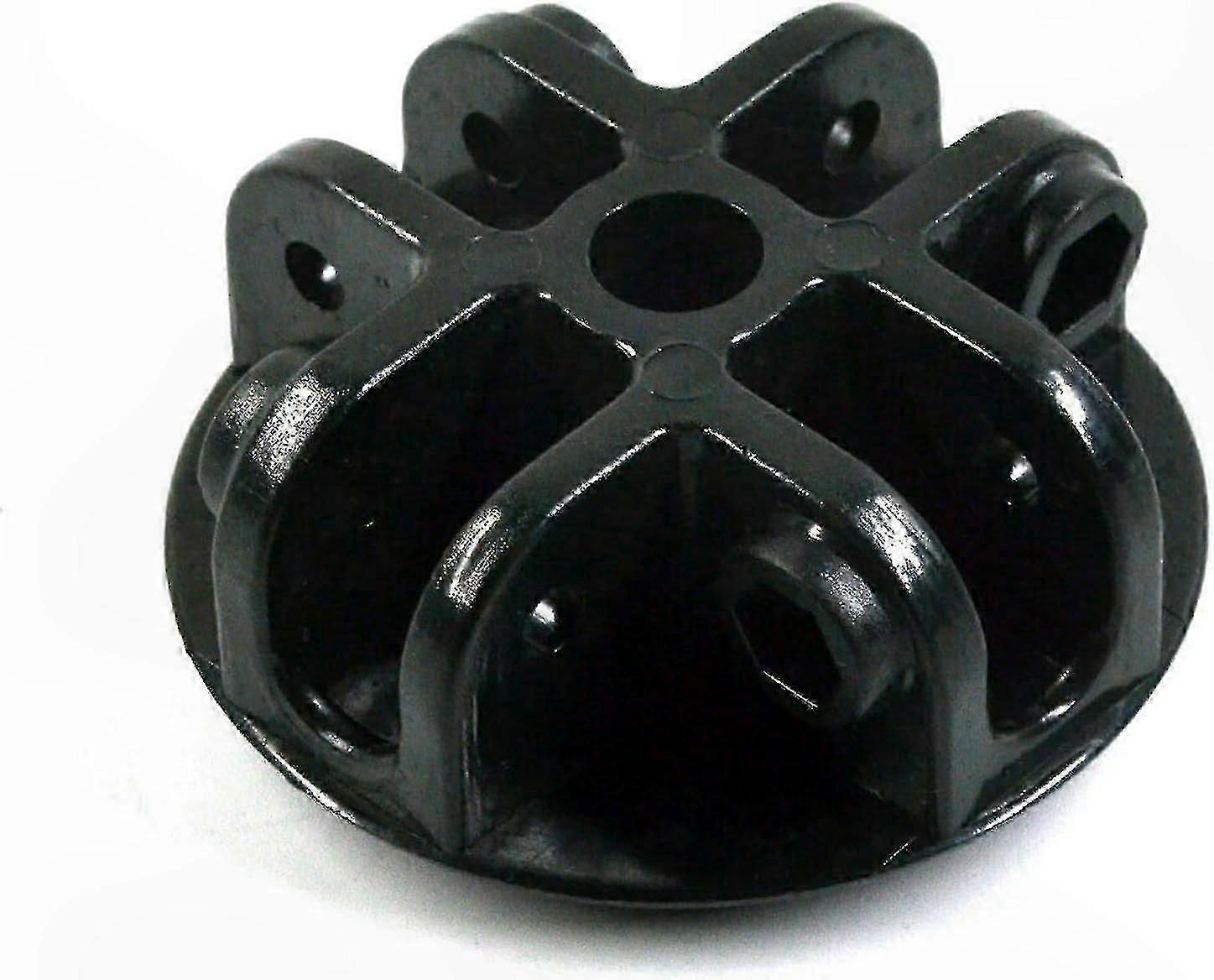 Replacement 4-Way Roof Connector Bracket for Pop-Up Gazebo Tents, Black Center Spare Part