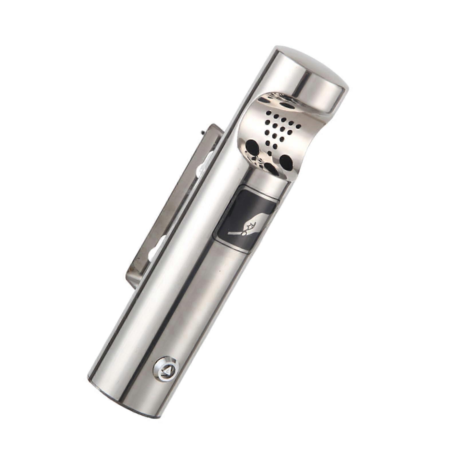 Durable Outdoor Cigarette Disposal Ashtray with Metal Construction for Commercial Use in Public Spaces