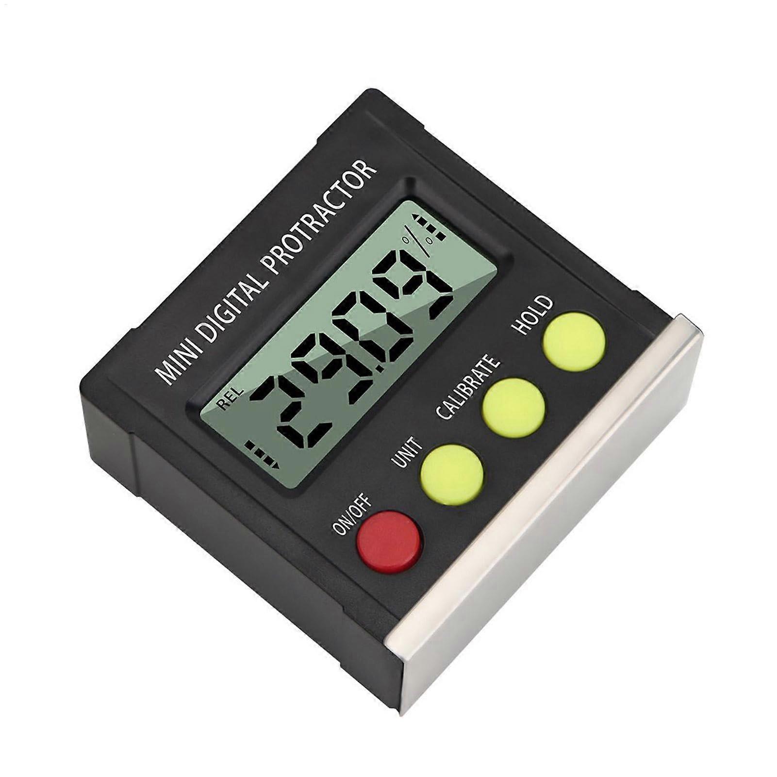 Digital angle gauge, angle finder tool, magnetic measuring tool
