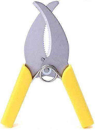 Stainless Steel Garden Shears for Pruning Branches, Zigzag Cutter, Bypass Style, Ergonomic Handle, Durable Gardening Tool