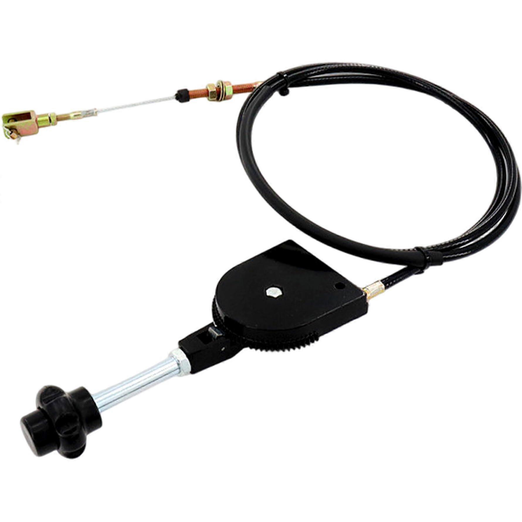 Throttle Cable 11.5 Foot Lawnmower Manual Locking Throttle Quick Response Controller Cable Powersport Lever