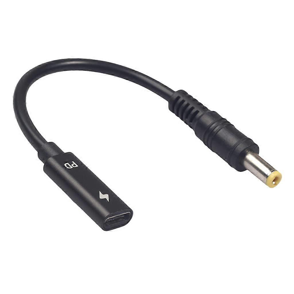 USB Type C PD Charging Cable for PC Laptop, 3.3ft Fast Charge Data Transfer, Compatible with DVD Power Adapter