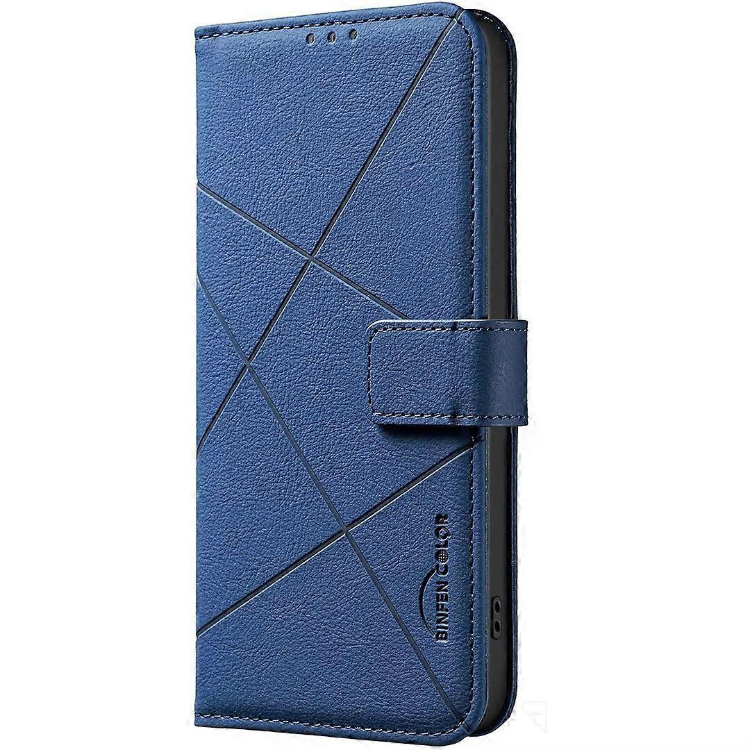 Phone Case for Honor X9B/Magic 6Lite with Kickstand Card Holders, Blue