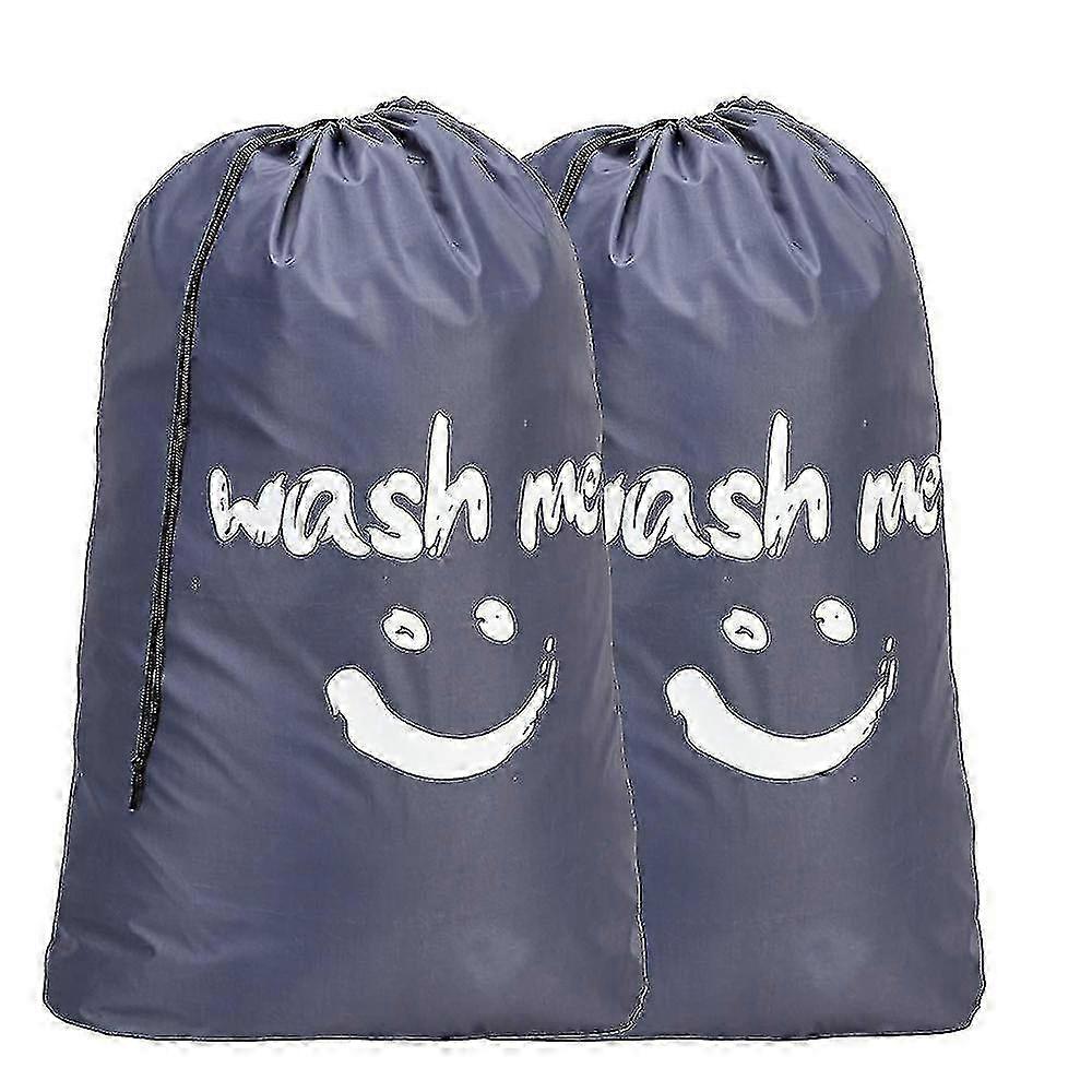 Travel Laundry Bag Extra Large 2 Pack Xl, Machine Washable Dirty Cl...
