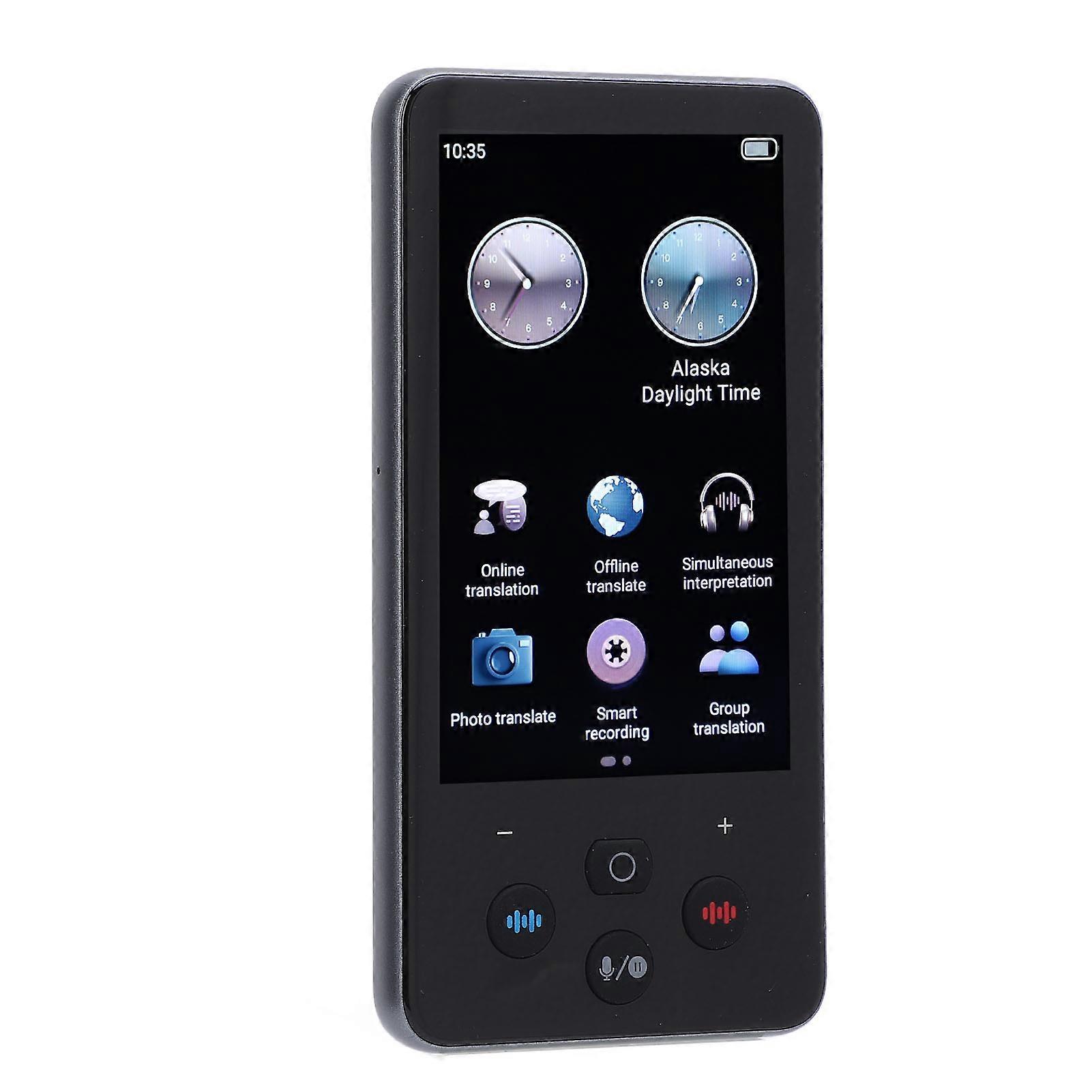 Language Translator Device 138, 4.0" Touchscreen, Dual Mic, 2000mAh Battery